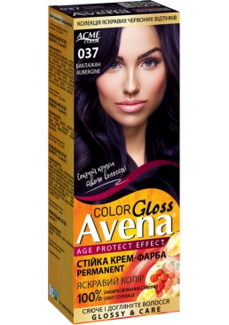 Крем-фарба Acme Avena Gloss Color №037 Баклажан, 133 мл